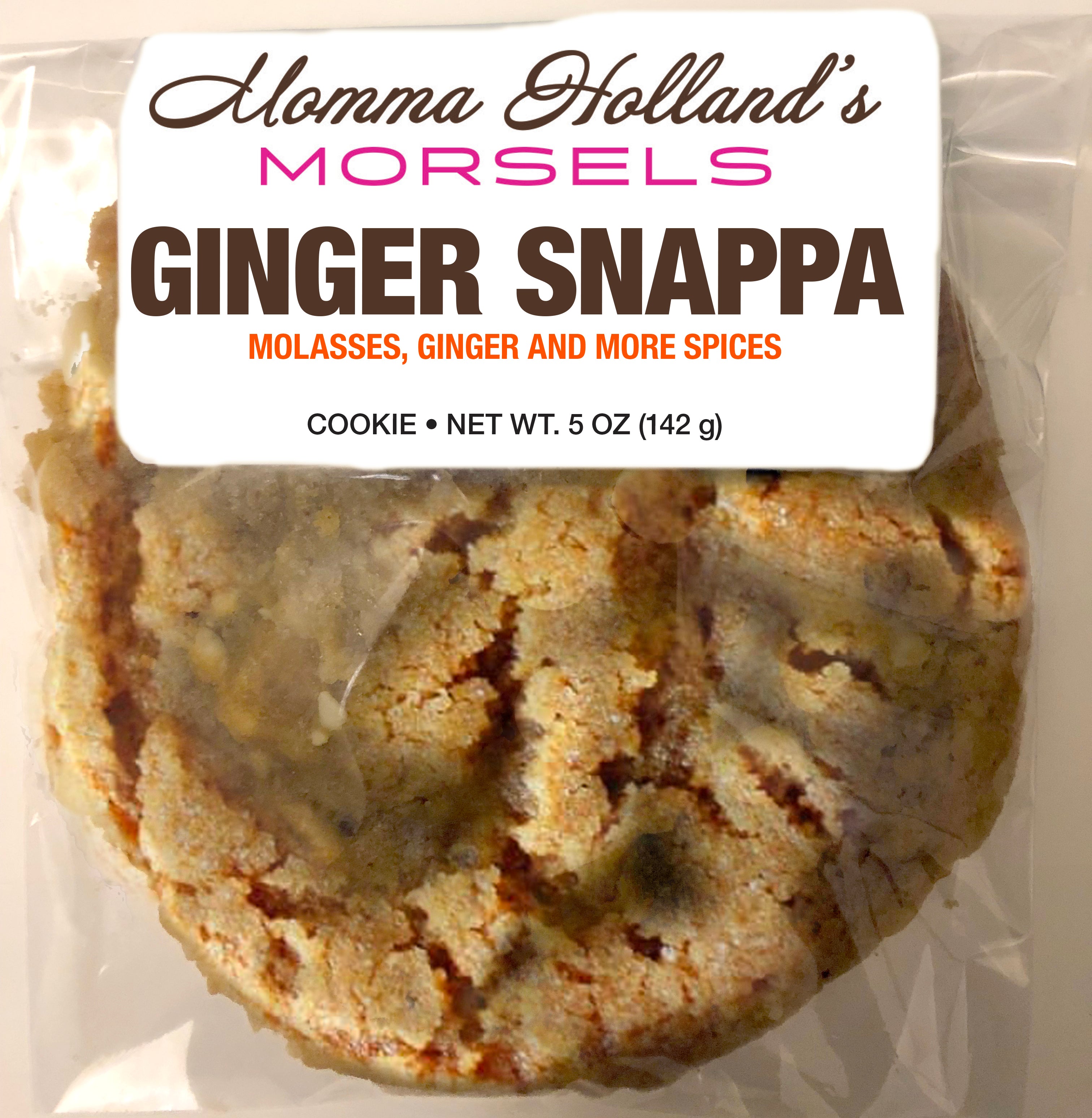 GINGER SNAPPA - Momma Holland's Morsels